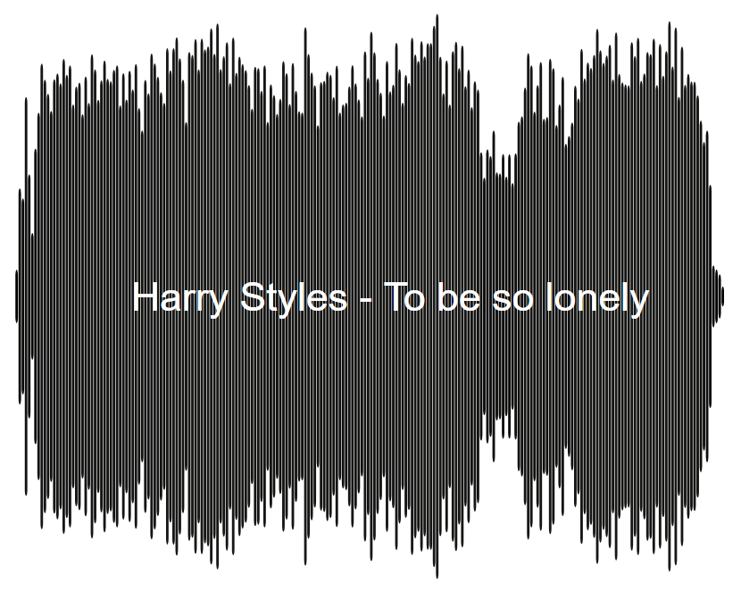 Harry Styles To be so lonely